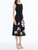 *VIRTUAL TRUNK SHOW* Oscar de la Renta Sleeveless Iris Knit Jacquard Dress
