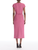 *VIRTUAL TRUNK SHOW* Oscar de la Renta Short Sleeve Bonded Stretch Wool Tailoring Dress