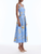 *VIRTUAL TRUNK SHOW* Oscar de la Renta Sleeveless Stripey Plaid Silk Twill Day Dress