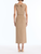*VIRTUAL TRUNK SHOW* Oscar de la Renta Sleeveless Boatneck Wool Chasmere Tailoring Dress