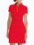 *VIRTUAL TRUNK SHOW* Oscar de la Renta Short Sleeve Lightweight Wool Blend Tweed Dress
