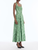 *VIRTUAL TRUNK SHOW* Oscar de la Renta Sleeveless Velvet Print Poplin Sateen Day Dress