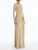 *VIRTUAL TRUNK SHOW* Oscar de la Renta Long Sleeve Metallic Slinky Knit Dress