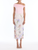 *VIRTUAL TRUNK SHOW* Oscar de la Renta Large Iris Degrade Printed Lace Pencil Skirt