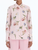 *VIRTUAL TRUNK SHOW* Oscar de la Renta Long Sleeve Painted Iris Poplin Blouse