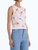 *VIRTUAL TRUNK SHOW* Oscar de la Renta Painted Iris Printed Twinset Tank