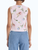 *VIRTUAL TRUNK SHOW* Oscar de la Renta Painted Iris Printed Twinset Tank