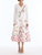 *VIRTUAL TRUNK SHOW* Oscar de la Renta Painted Iris Printed V Neck Cardigan