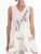 *VIRTUAL TRUNK SHOW* Oscar de la Renta Painted Iris Printed V Neck Tank