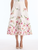 *VIRTUAL TRUNK SHOW* Oscar de la Renta Painted Iris Degrade Poplin A Line Skirt