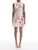 *VIRTUAL TRUNK SHOW* Oscar de la Renta Sleeveless Floral Chine Fil Coupe Jacquard Shift