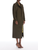 *VIRTUAL TRUNK SHOW* Oscar de la Renta Long Sleeve Silk Satin Gabardine Coat