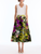 *VIRTUAL TRUNK SHOW* Oscar de la Renta Abstract Garden Sateen Aline Skirt