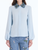 *VIRTUAL TRUNK SHOW* Oscar de la Renta Long Sleeve Beaded Iris Embroidered Collar Georgette Blouse
