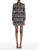 *VIRTUAL TRUNK SHOW* Oscar de la Renta Long Sleeve Glen Plaid Boucle Tweed Jacket