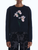 *VIRTUAL TRUNK SHOW* Oscar de la Renta Needle Punch Iris Pullover