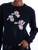 *VIRTUAL TRUNK SHOW* Oscar de la Renta Needle Punch Iris Pullover