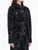 *VIRTUAL TRUNK SHOW* Oscar de la Renta Long Sleeve Floral Flocked Denim Jacket
