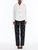 *VIRTUAL TRUNK SHOW* Oscar de la Renta Long Sleeve Button Detail Poplin Sateen Blouse