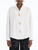 *VIRTUAL TRUNK SHOW* Oscar de la Renta Long Sleeve Button Detail Poplin Sateen Blouse
