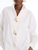 *VIRTUAL TRUNK SHOW* Oscar de la Renta Long Sleeve Button Detail Poplin Sateen Blouse