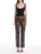 *VIRTUAL TRUNK SHOW* Oscar de la Renta Mixed Media Chrysanthemum Lace Pant