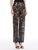 *VIRTUAL TRUNK SHOW* Oscar de la Renta Mixed Media Chrysanthemum Lace Pant