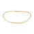 Jade Trau 18K Yellow Gold Plié Collar (High Polish), Size 14