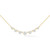 Jade Trau 18K Yellow Gold Small Penelope Necklace, 18"