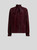 Etro Jacquard Blouse with Silk Scarf and Fil Coupé Motif in Burgundy