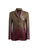 Etro Single-Breasted Degradé Leather Jacket, Size 46