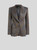Etro Single-Breasted Cotton-Blend Jacquard Jacket with Paisley Motif in Light Blue