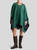 Etro Reversible Wool Cape in Green