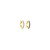 Cadar Yellow Gold Light Hoop Earrings (Small)
