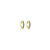 Cadar Yellow Gold Light Hoop Earrings (Small)