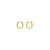 Cadar Yellow Gold Light Hoop Earrings (Small)