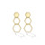 Cadar Yellow Gold B HOME Convertible Earrings