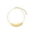Cadar Yellow Gold Feather Necklace (Large)