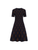 Oscar de la Renta Argyle Knit Dress in Navy/Brown, Size Small
