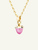 Tamara Comolli 18K Yellow Gold Mikado Bouquet Rose Tourmaline Pendant