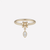 Spinelli Kilcollin Pia Marquise YG Ring, Size 7