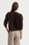 Iris Von Arnim Mini Brushed Cashmere Cardigan in Chocolate