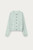 Iris Von Arnim Mini Brushed Cashmere Cardigan in Glacier