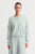 Iris Von Arnim Mini Brushed Cashmere Cardigan in Glacier