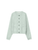 Iris Von Arnim Mini Brushed Cashmere Cardigan in Glacier