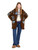 *COMING SOON* ALANUI Island Roots Foulard Cardigan in Tabacco/Onda, Size Medium