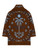 *COMING SOON* ALANUI Island Roots Foulard Cardigan in Tabacco/Onda, Size Medium