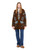 *COMING SOON* ALANUI Island Roots Foulard Cardigan in Tabacco/Onda, Size Medium