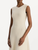 *COMING SOON* Oscar de la Renta Ottoman Knit Dress in Ivory, Size Medium