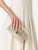 Akris Anouk Envelope Bag in Stucco Metallic